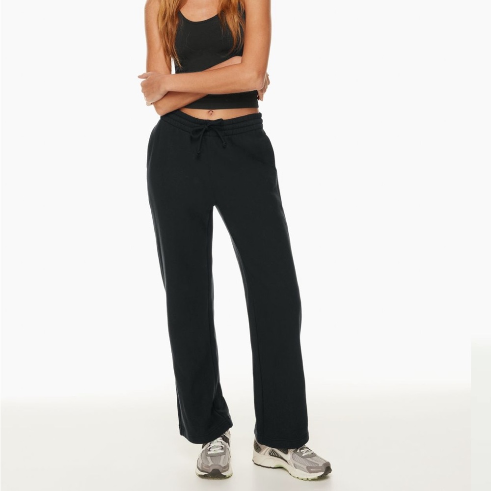 ARITZIA COZY FLEECE BOYFRIEND WIDE SWEATPANT — New